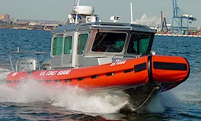 USCG defender boat